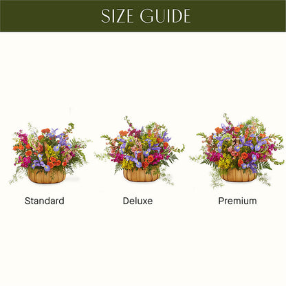 Garden of Life Basket –  Floral Villa, Whitewater WI