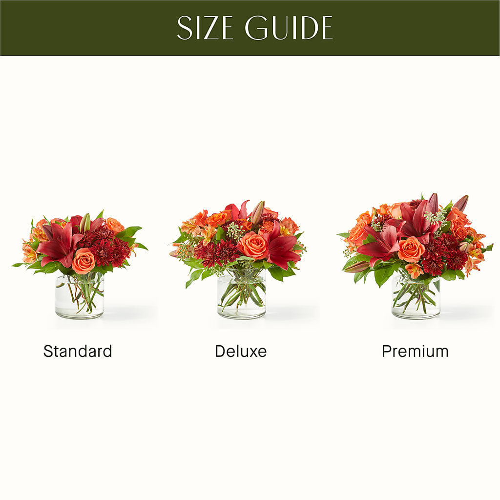 Crimson Leaves Bouquet –  Floral Villa, Whitewater WI