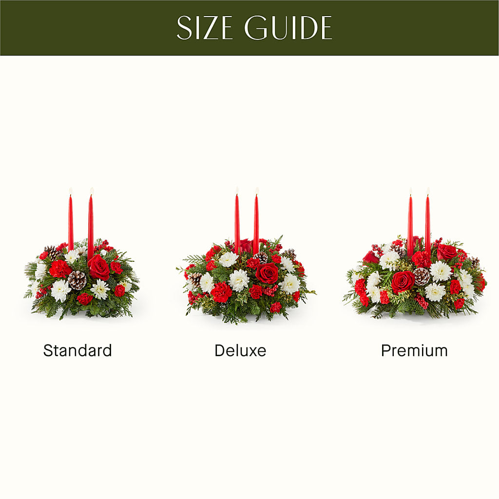 Holiday Soiree Centerpiece –  Floral Villa, Whitewater WI