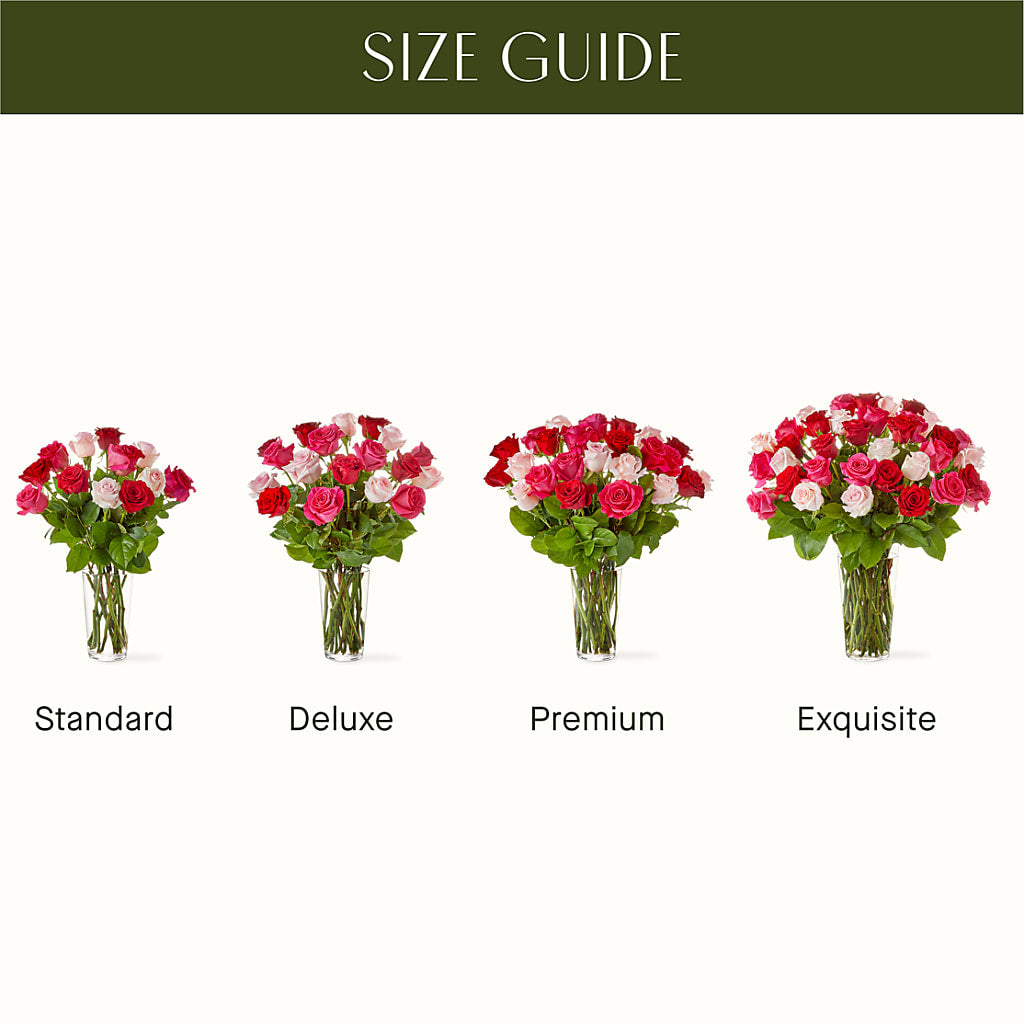 Charming Rose Bouquet –  Floral Villa, Whitewater WI