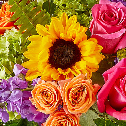 Vibrant Greetings Bouquet –  Floral Villa, Whitewater WI