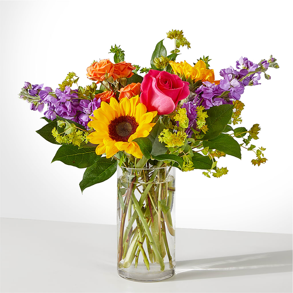 Vibrant Greetings Bouquet –  Floral Villa, Whitewater WI