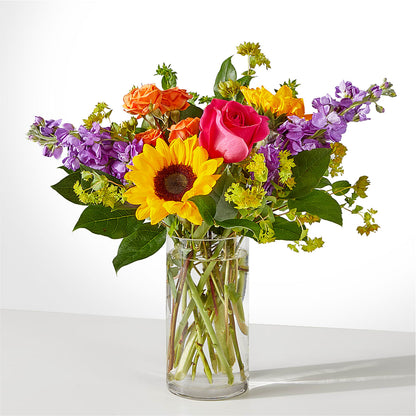 Vibrant Greetings Bouquet –  Floral Villa, Whitewater WI