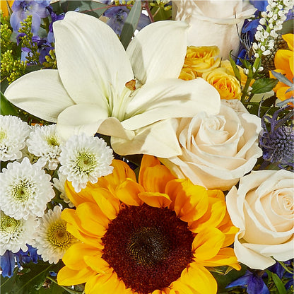 Wonderfully Sunny Bouquet –  Floral Villa, Whitewater WI
