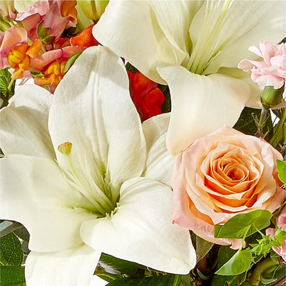 Grapefruit Splash Bouquet –  Floral Villa, Whitewater WI