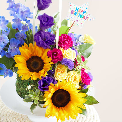 Star of the Day Floral Cake –  Floral Villa, Whitewater WI