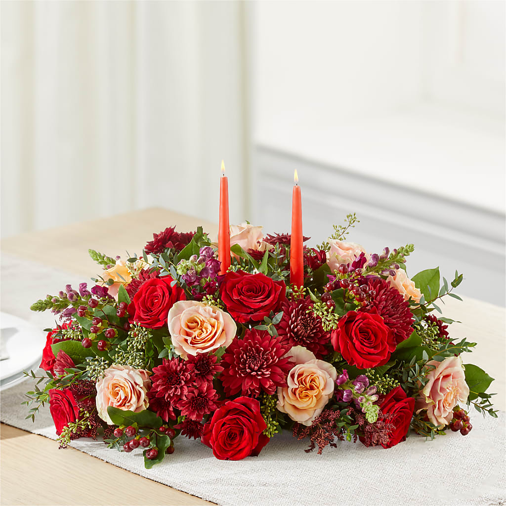 Most Thankful Centerpiece –  Floral Villa, Whitewater WI