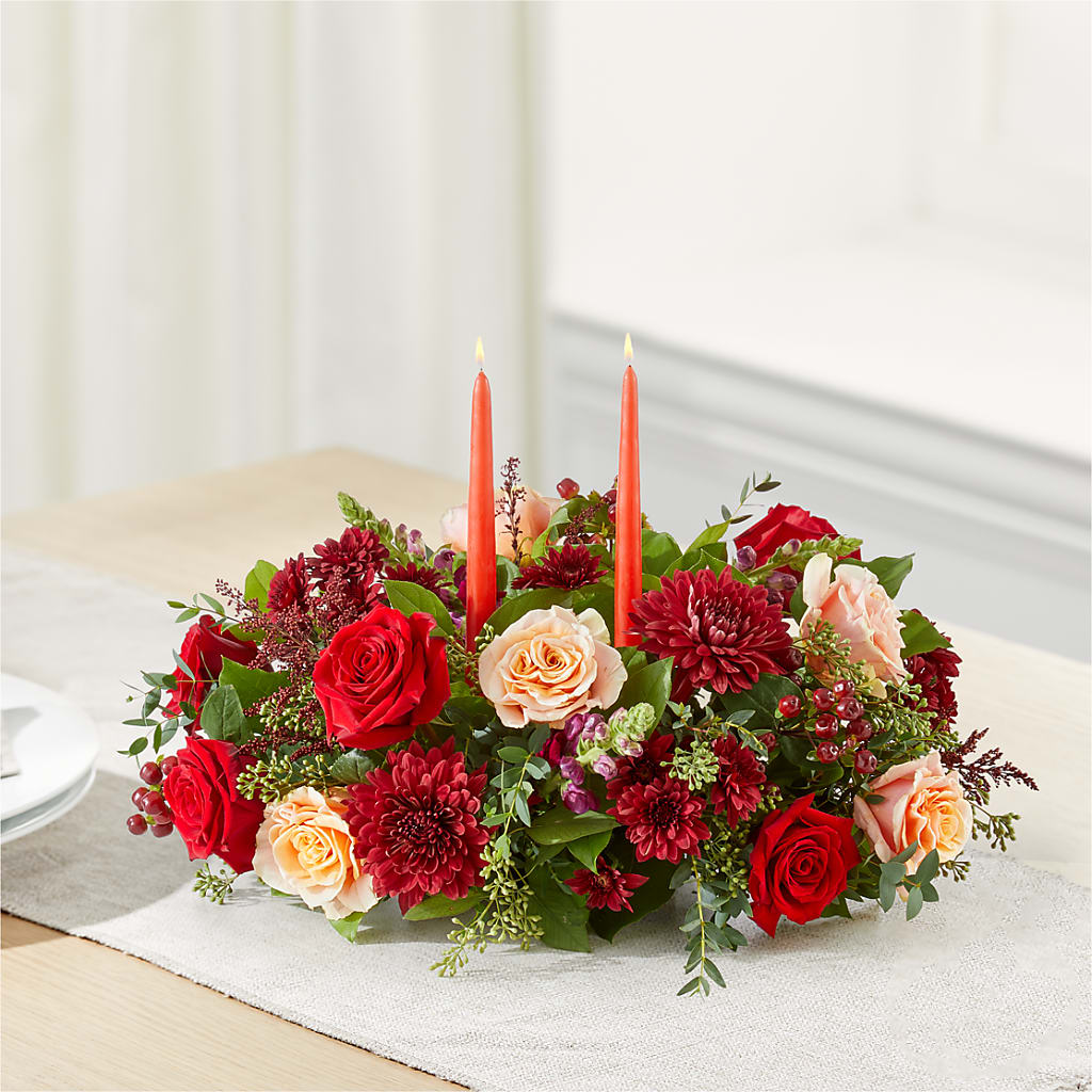 Most Thankful Centerpiece –  Floral Villa, Whitewater WI