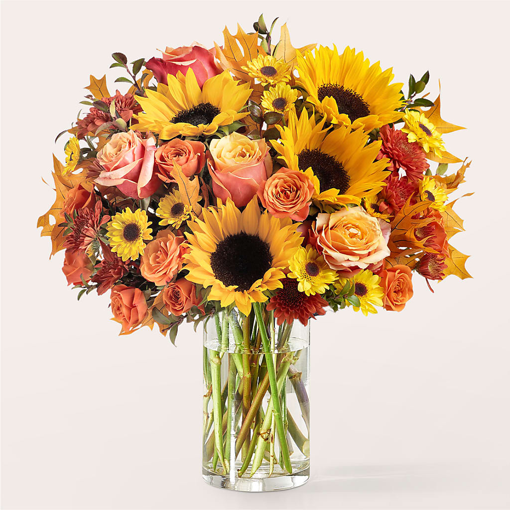 Fluttering Foliage Bouquet –  Floral Villa, Whitewater WI