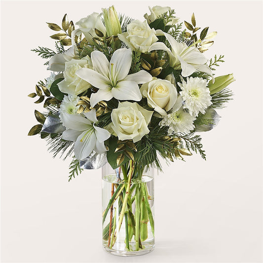 Wintry Mix Bouquet –  Floral Villa, Whitewater WI