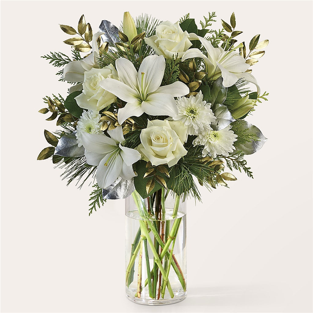 Wintry Mix Bouquet –  Floral Villa, Whitewater WI