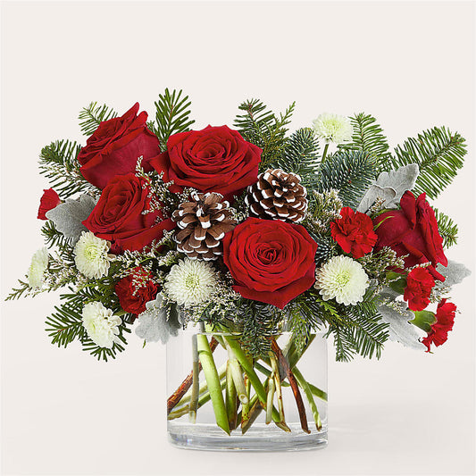 Yule Cheer Bouquet –  Floral Villa, Whitewater WI