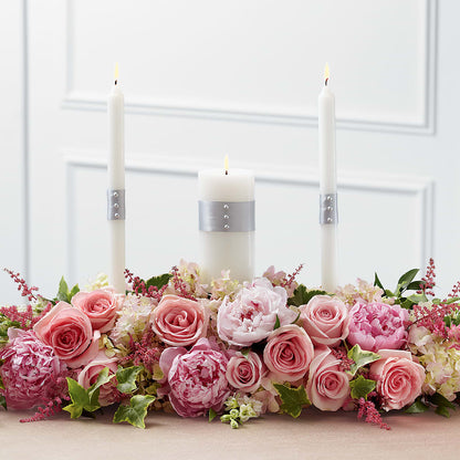 Worldwide Romance Unity Candle Arrangement –  Floral Villa, Whitewater WI