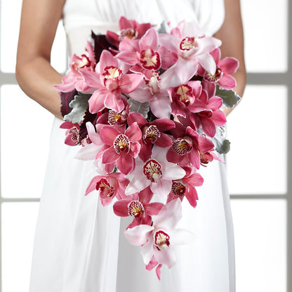 Pink Mink Bouquet –  Floral Villa, Whitewater WI