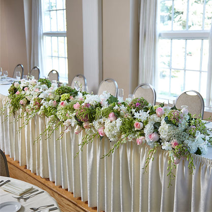State of Joy Head Table Arrangement –  Floral Villa, Whitewater WI