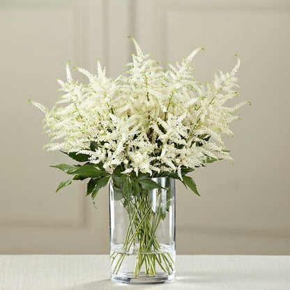 White Astilbe Bouquet –  Floral Villa, Whitewater WI