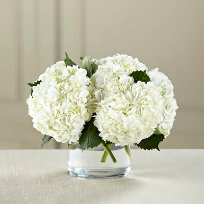 White Hydrangea Bouquet –  Floral Villa, Whitewater WI